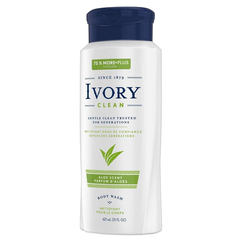 Ivory Scented Body Wash, Aloe 21 oz (Pack of 5) - Image 4
